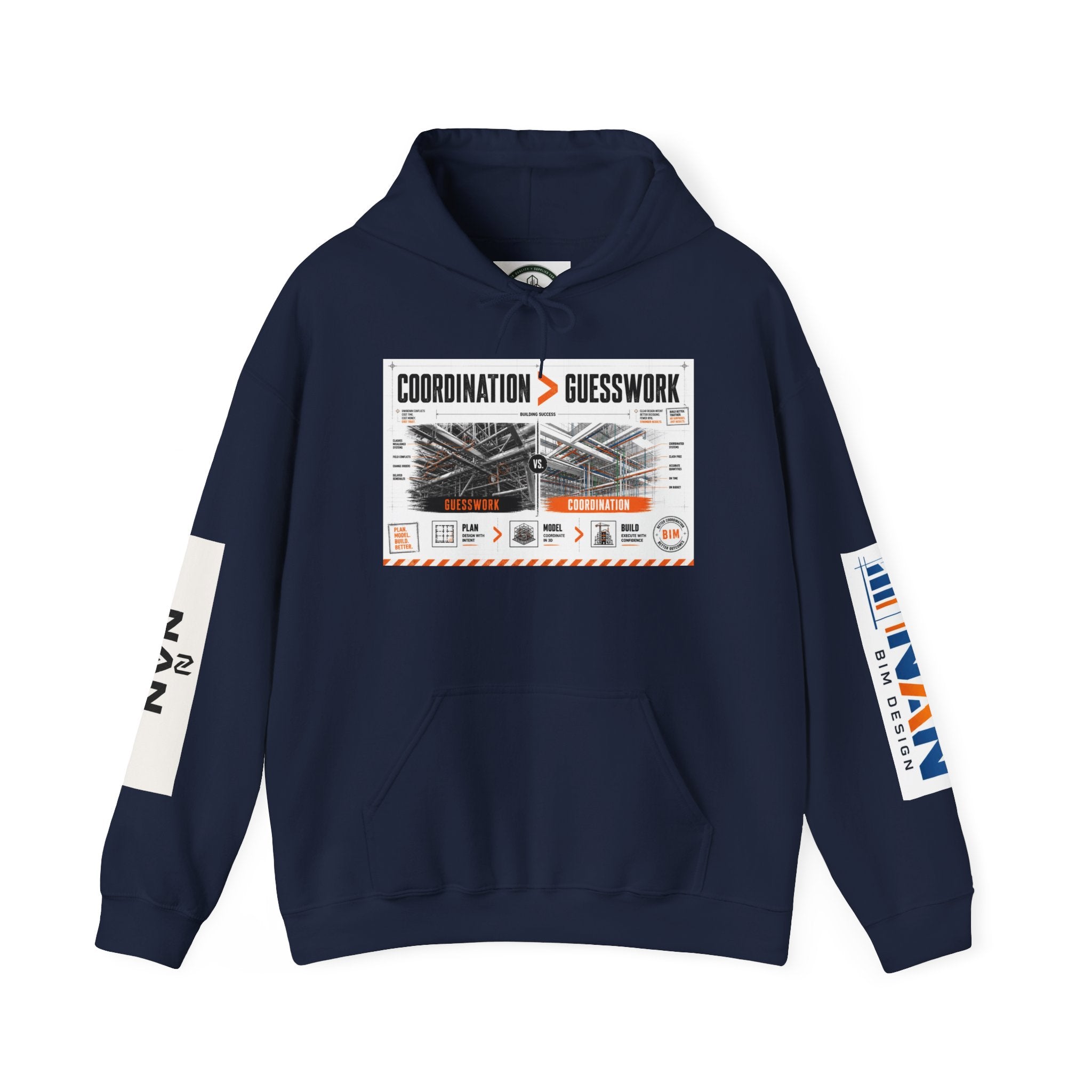 Coordination > Guesswork Hoodie — NAN Construction Logo Workwear