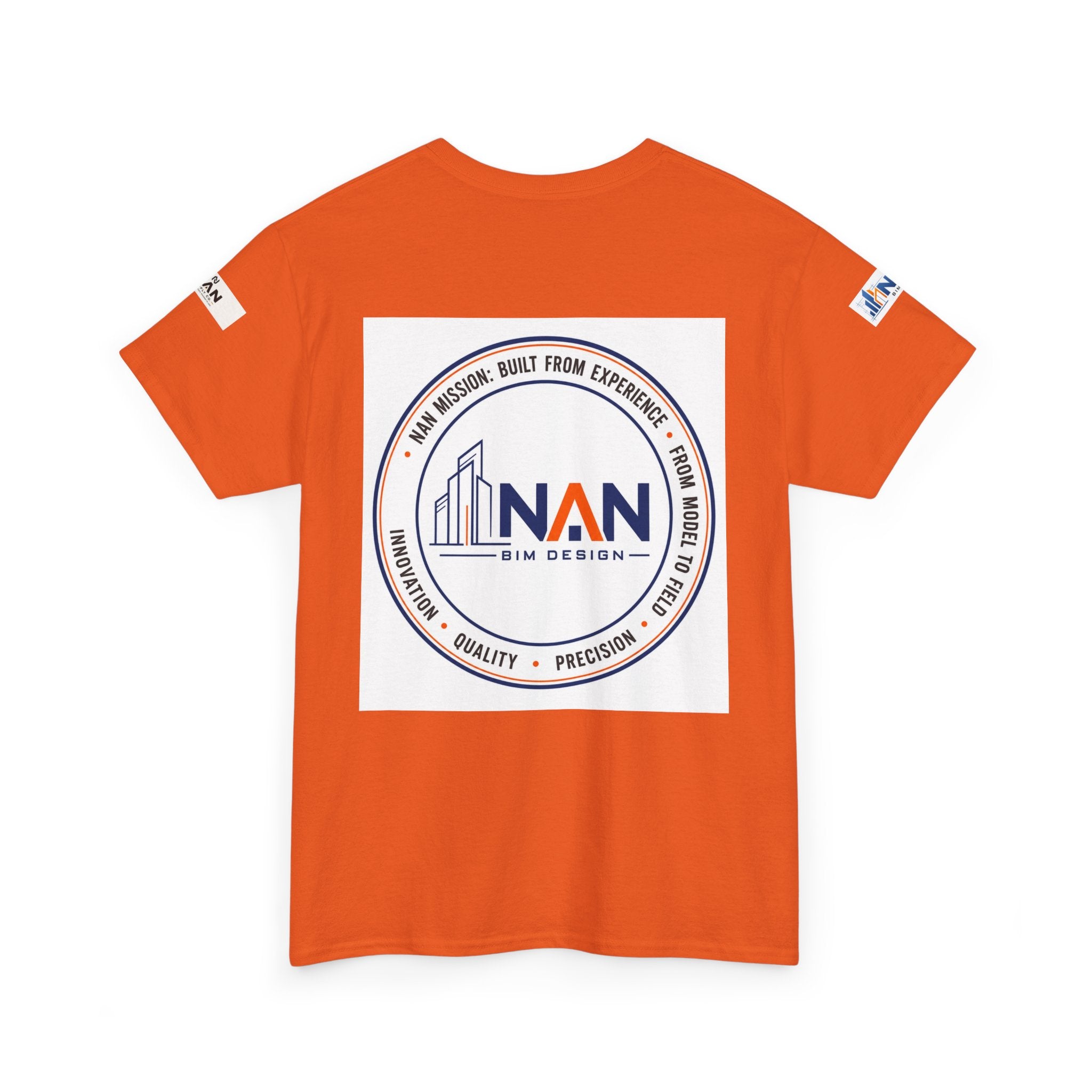 Nan Supply Co. Logo T‑Shirt — Construction Crew White Tee