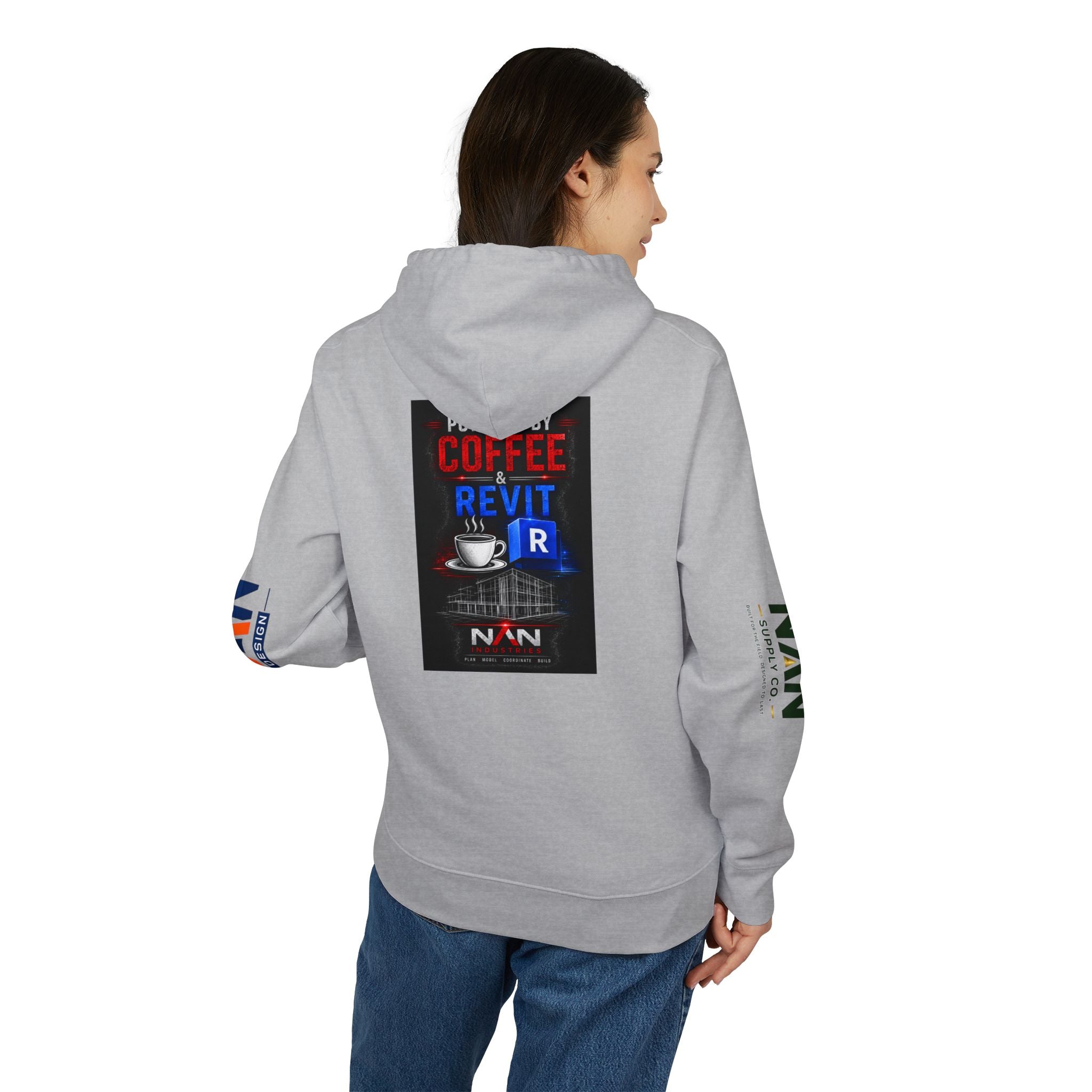 Company Logo Hoodie — NAN BIM Design Branded Pullover