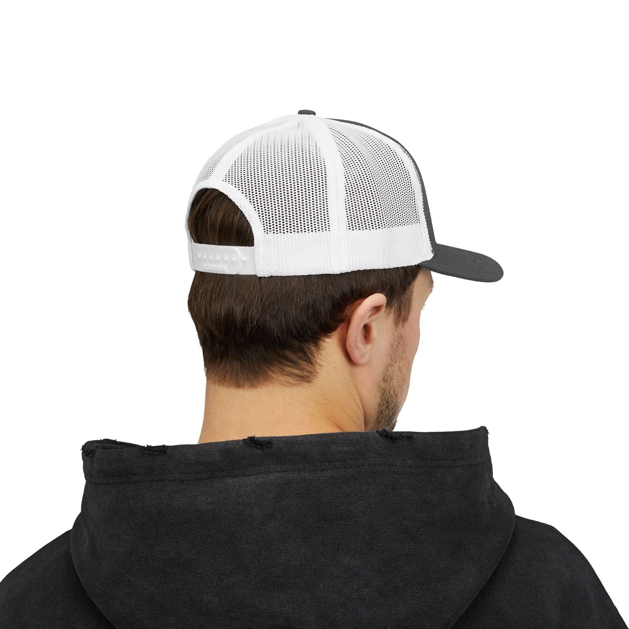 Trucker Cap - 'J & J Outfitters' Leopard Logo Snapback