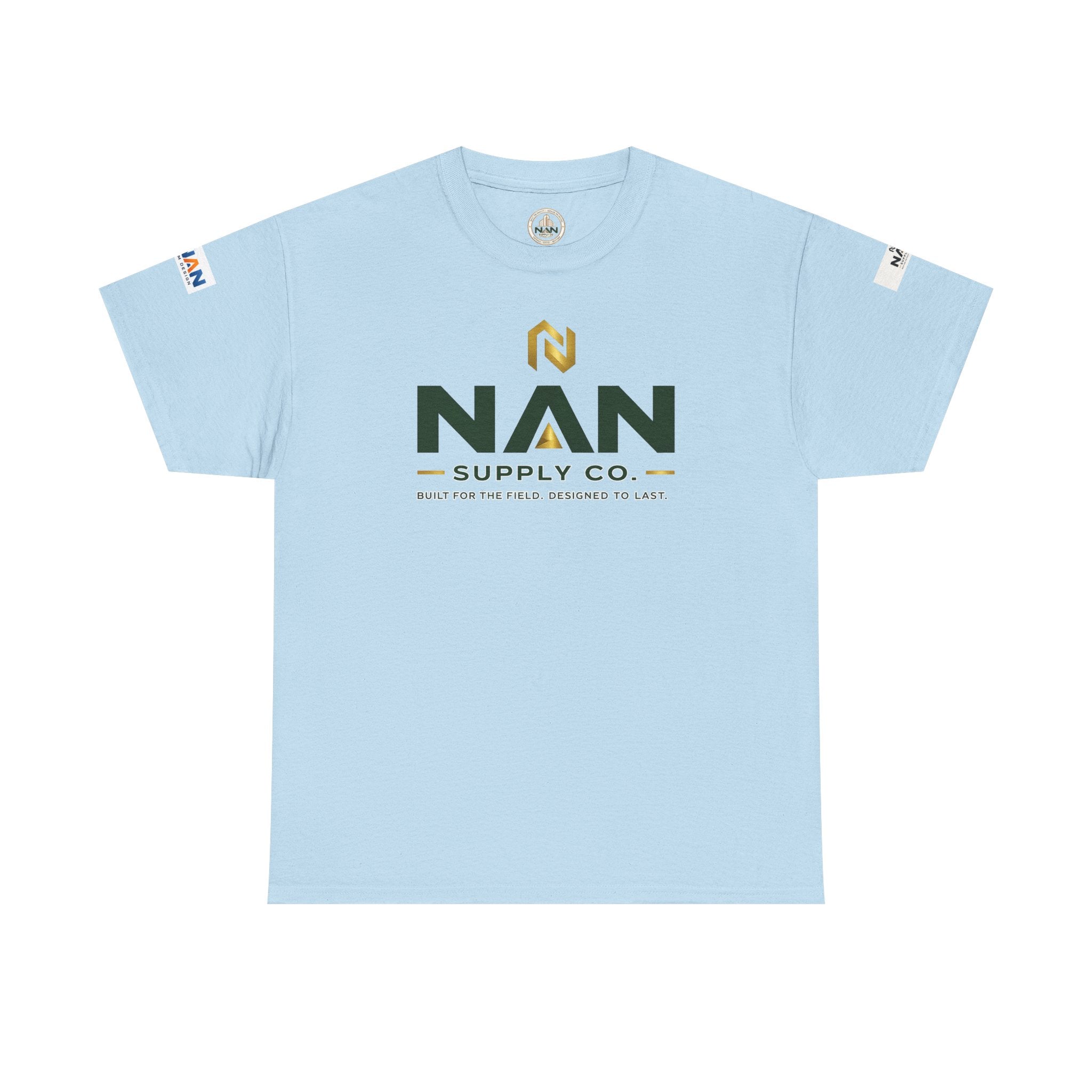 Nan Supply Co. Logo T‑Shirt — Construction Crew White Tee