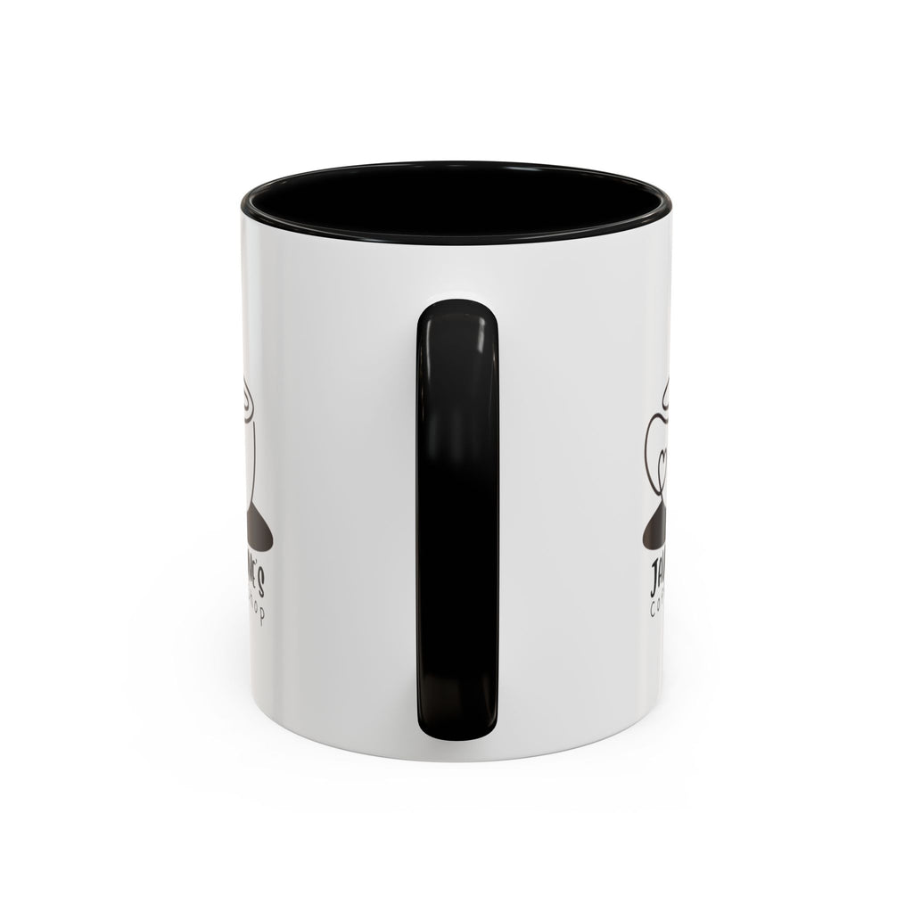 Java June’s Coffee Shop Accent Mug — 11/15oz Ceramic Coffee Cup