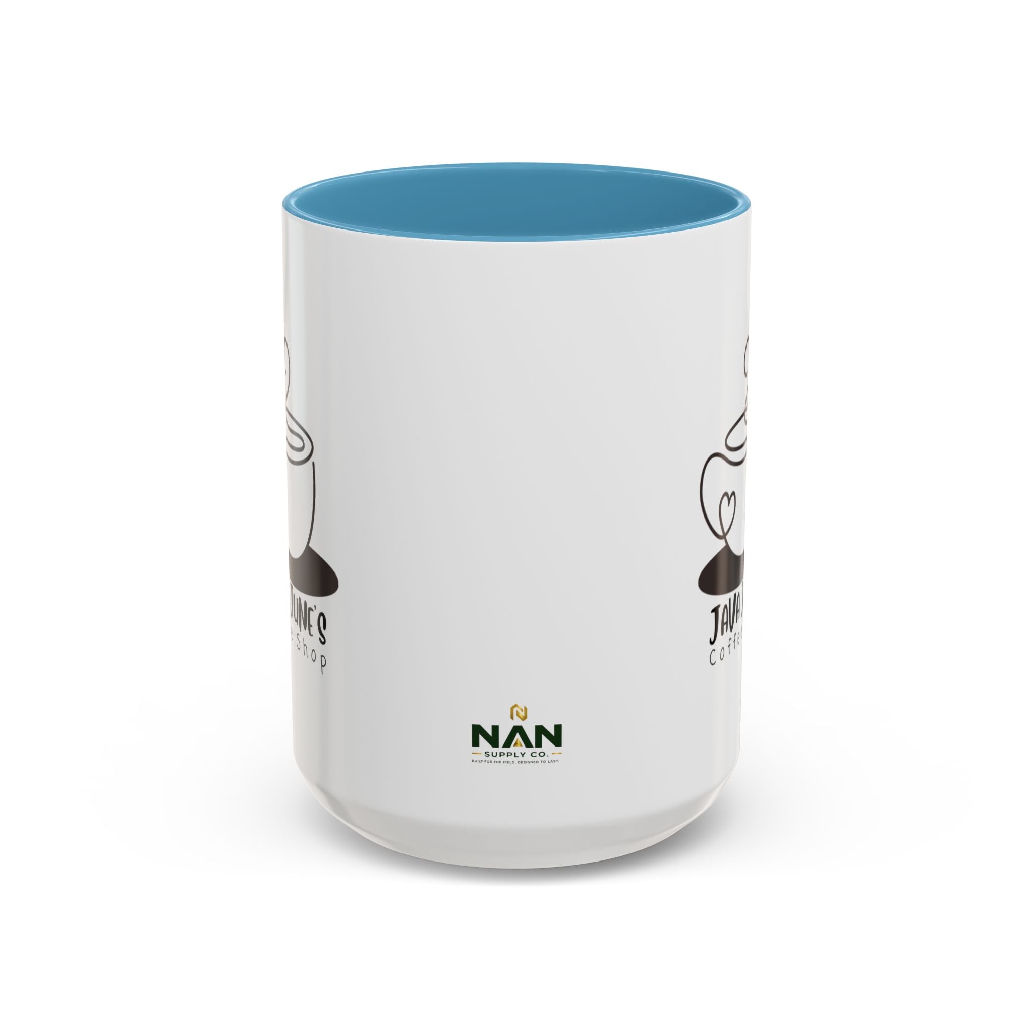 Java June’s Coffee Shop Accent Mug — 11/15oz Ceramic Coffee Cup