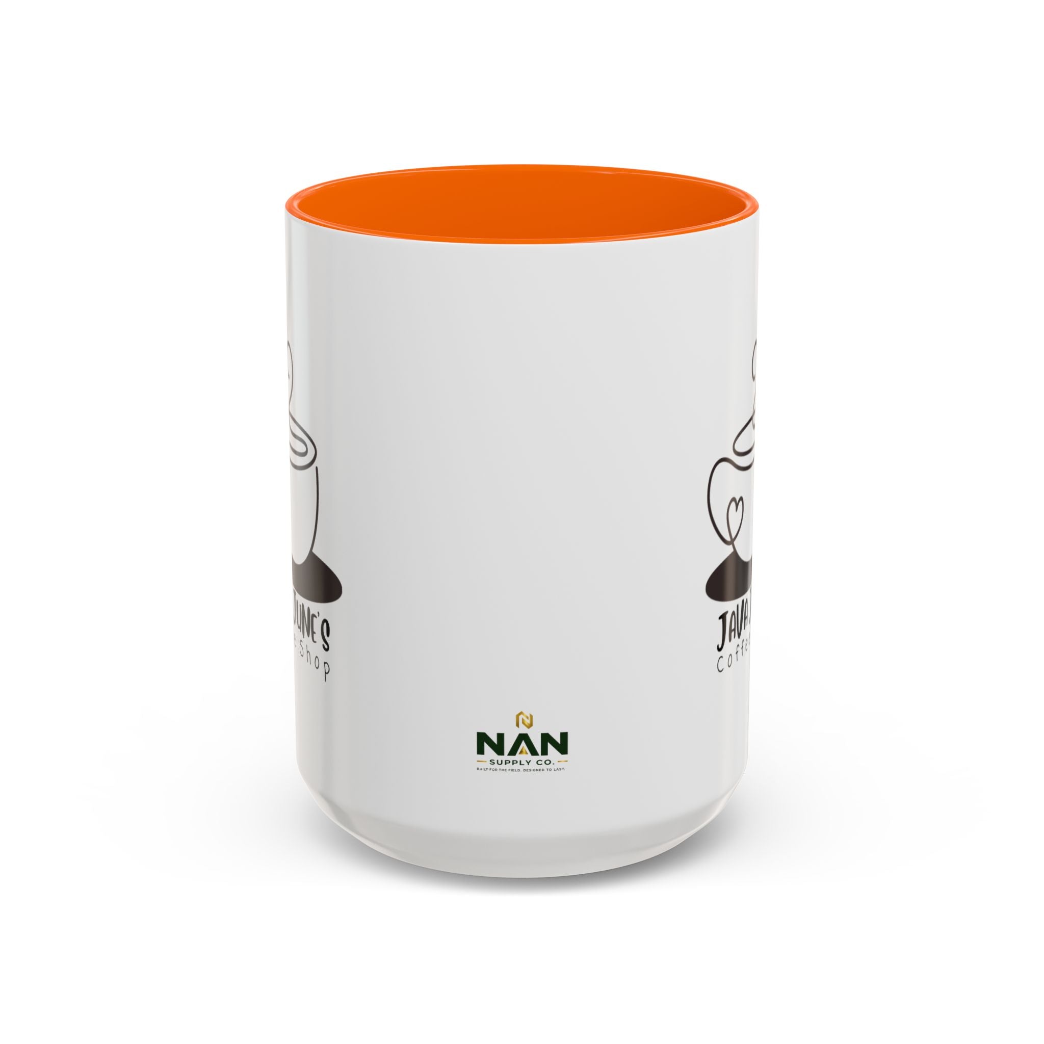 Java June’s Coffee Shop Accent Mug — 11/15oz Ceramic Coffee Cup