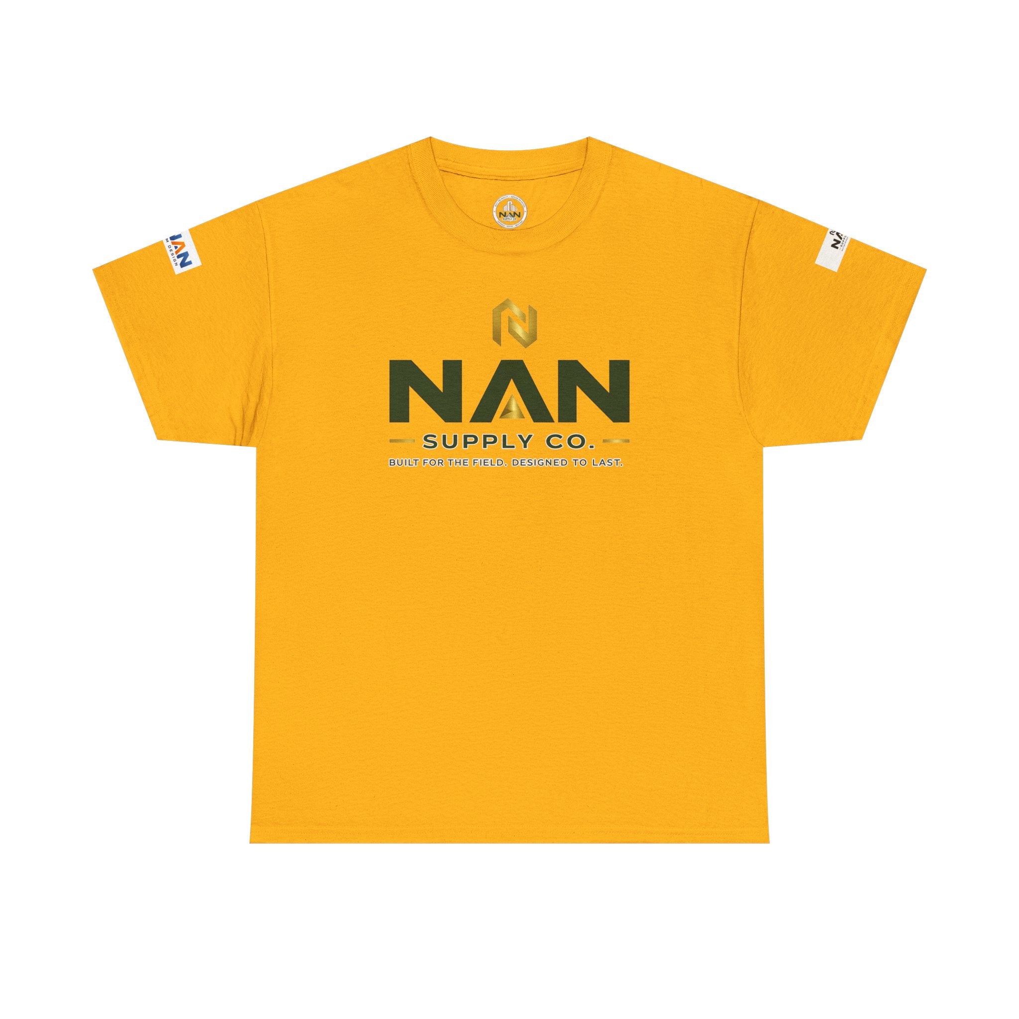 Nan Supply Co. Logo T‑Shirt — Construction Crew White Tee