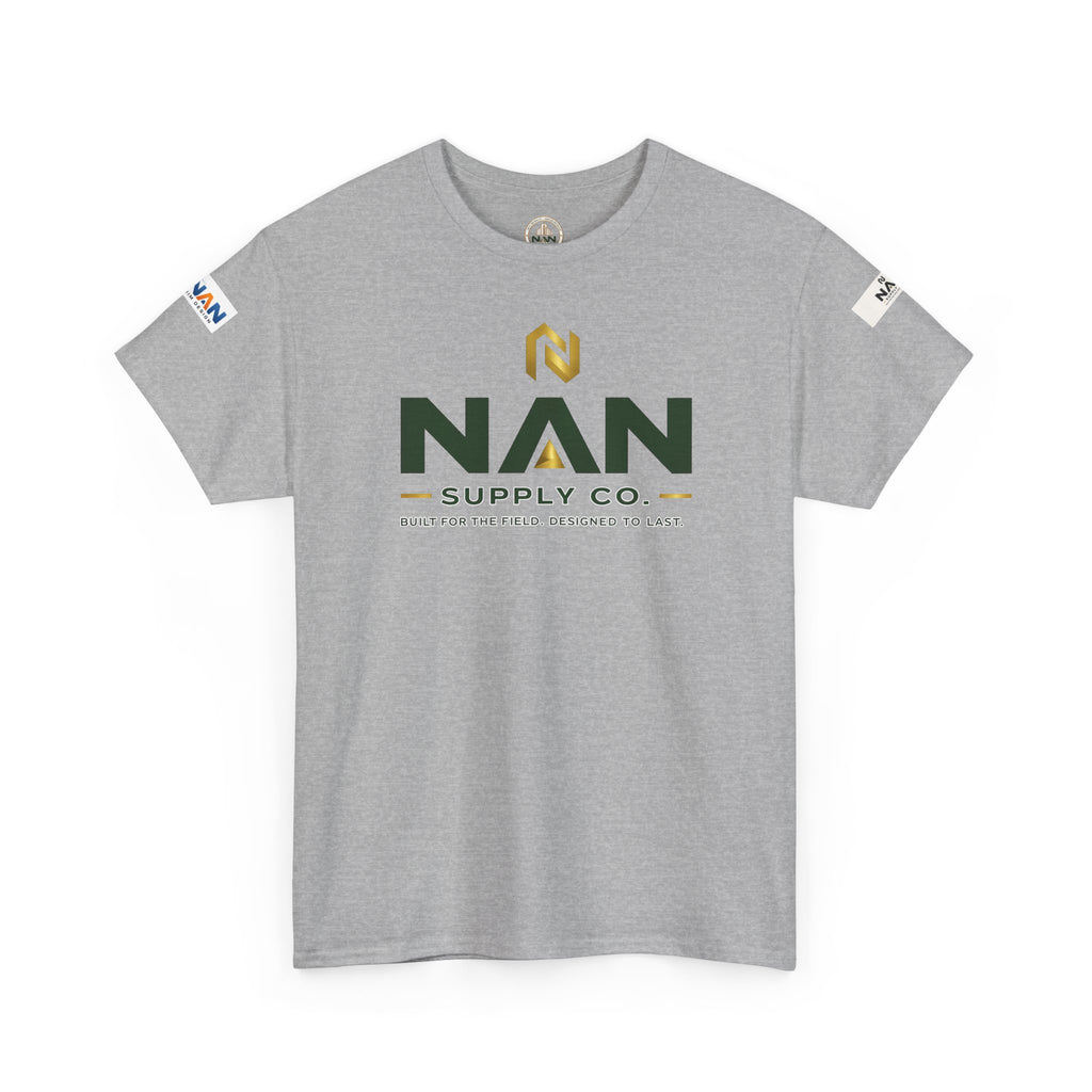 Nan Supply Co. Logo T‑Shirt — Construction Crew White Tee