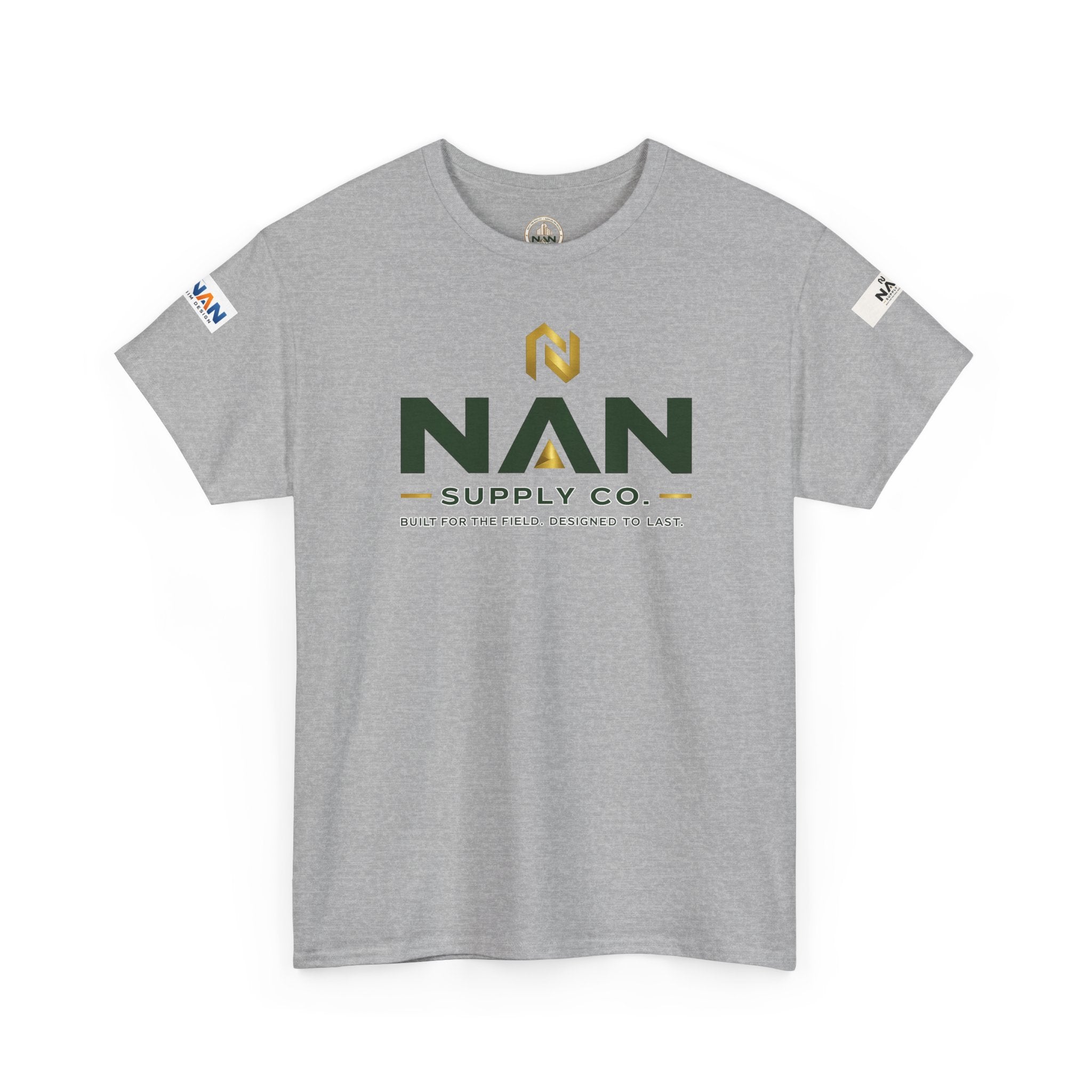 Nan Supply Co. Logo T‑Shirt — Construction Crew White Tee