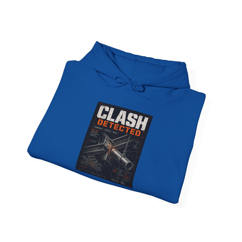 Clash Detected Graphic Hoodie — NAN Logo Streetwear