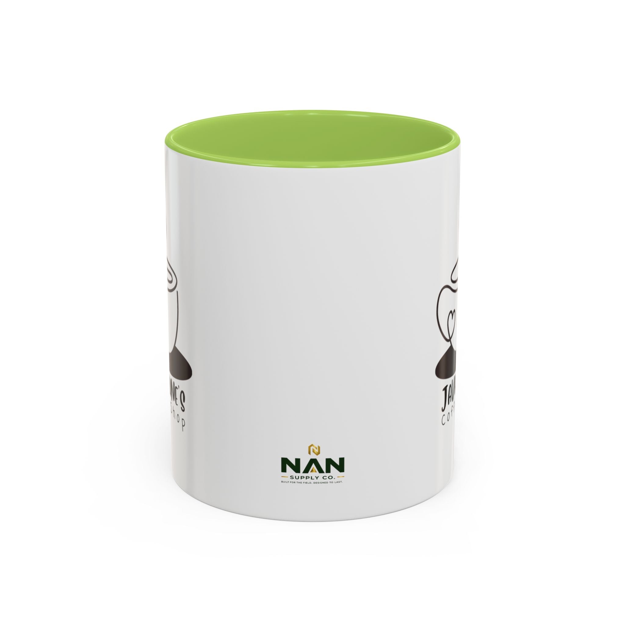 Java June’s Coffee Shop Accent Mug — 11/15oz Ceramic Coffee Cup