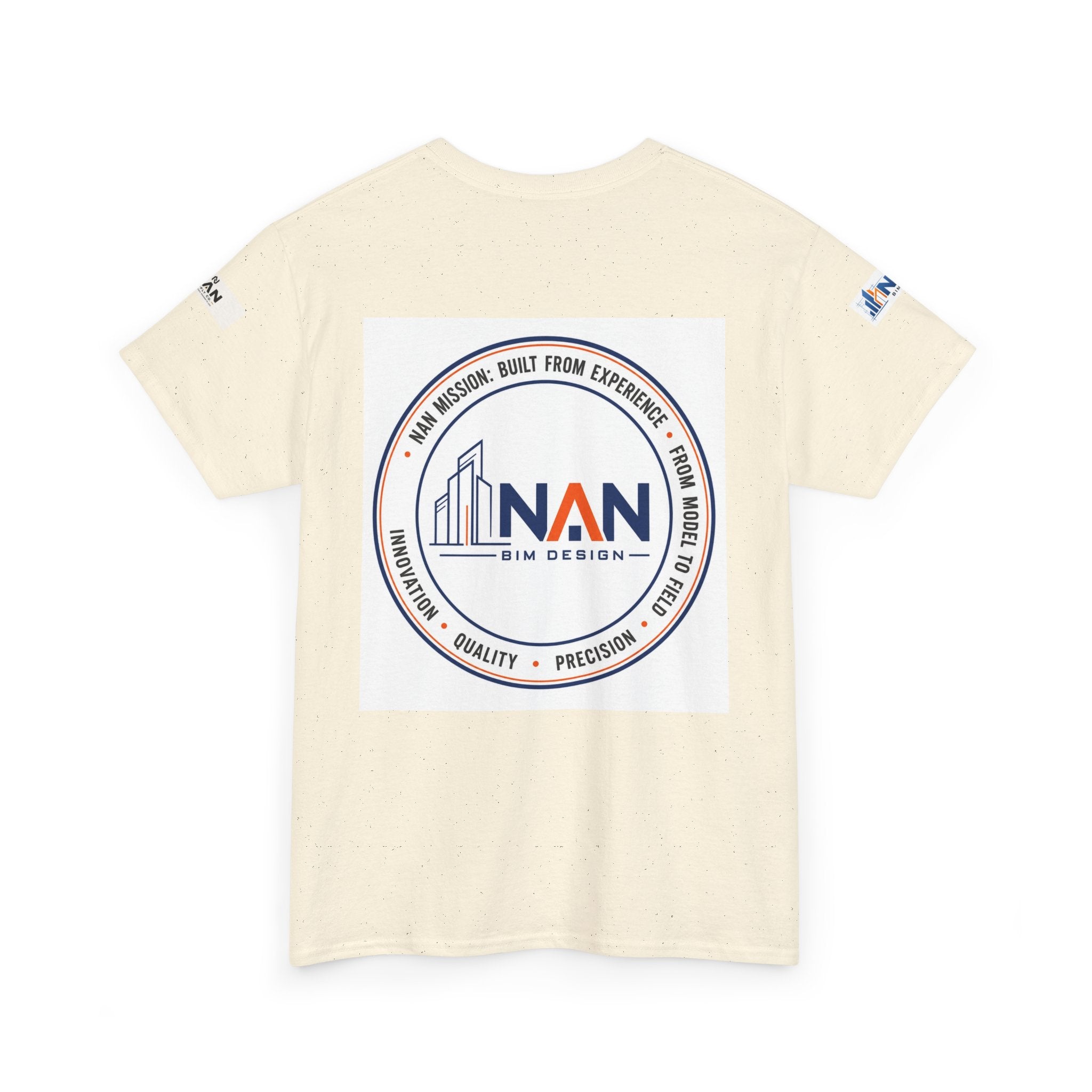 Nan Supply Co. Logo T‑Shirt — Construction Crew White Tee