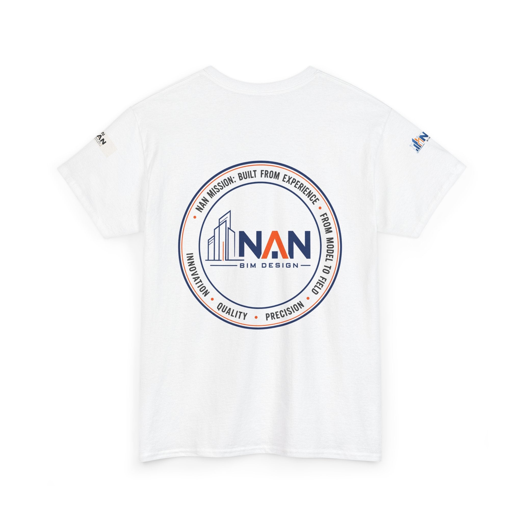 Nan Supply Co. Logo T‑Shirt — Construction Crew White Tee