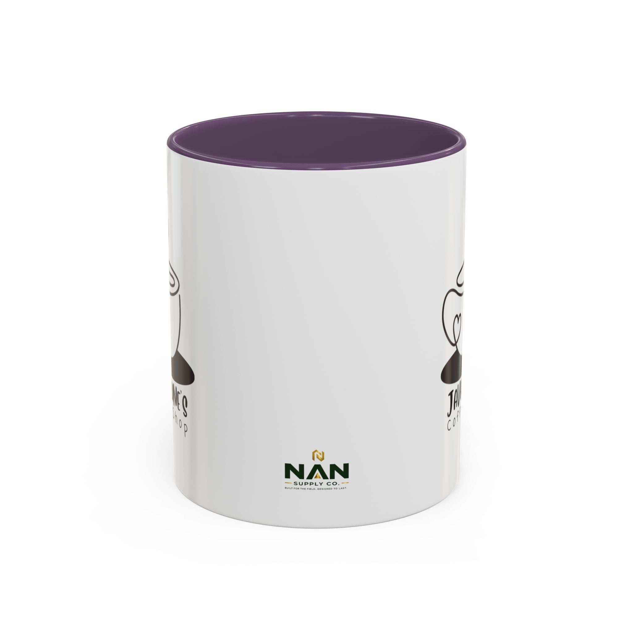 Java June’s Coffee Shop Accent Mug — 11/15oz Ceramic Coffee Cup