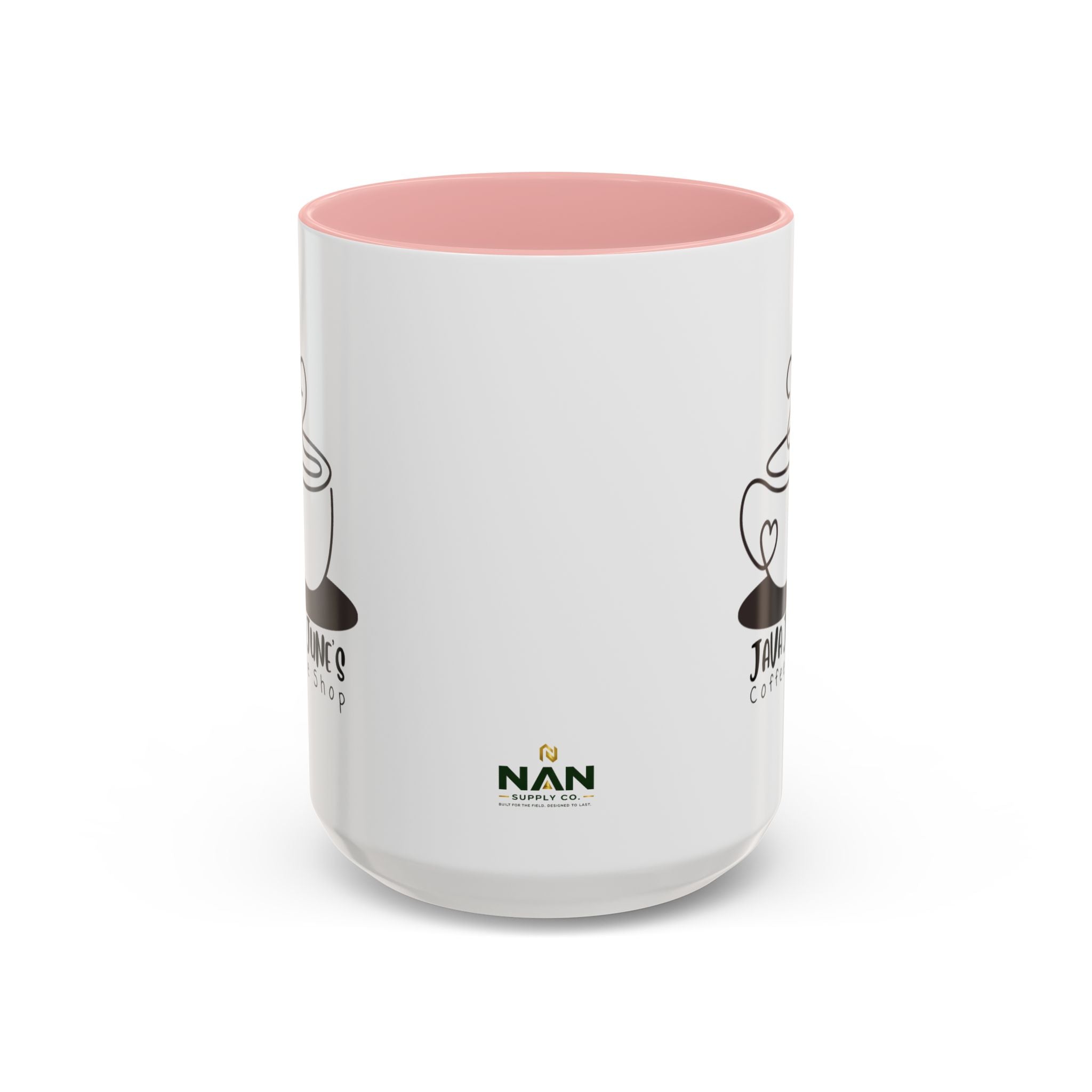 Java June’s Coffee Shop Accent Mug — 11/15oz Ceramic Coffee Cup