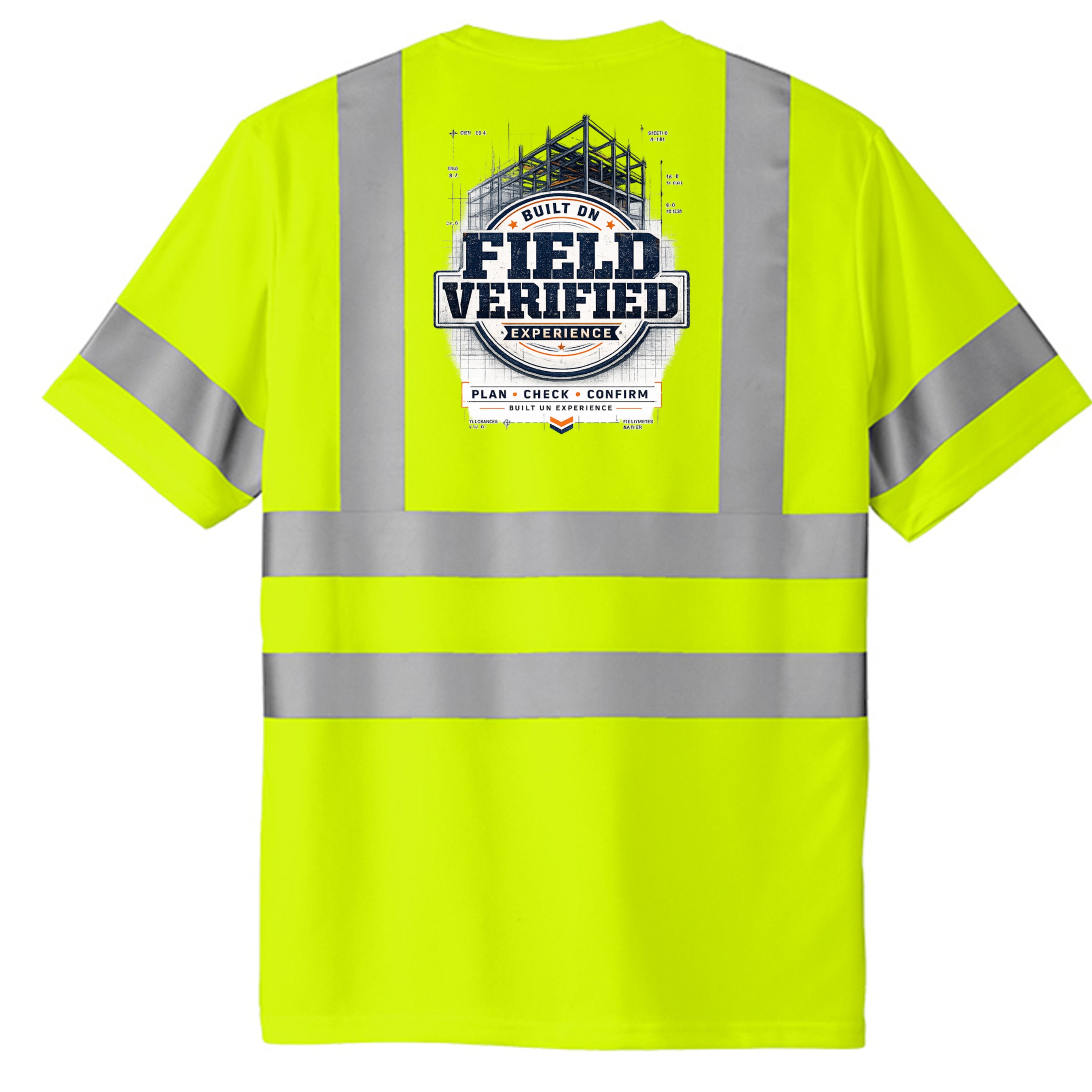Safety Yellow - CS202 - BACK