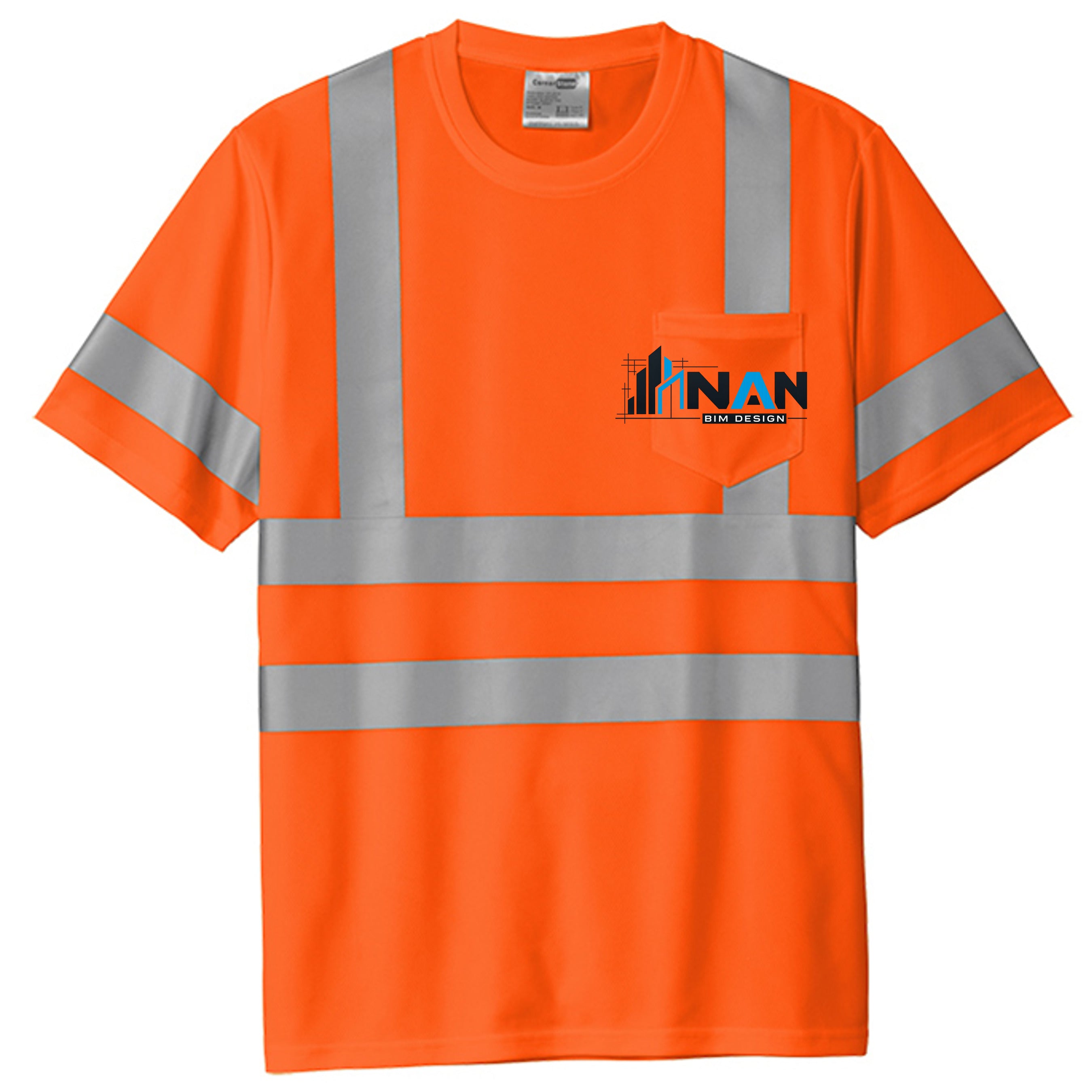 Safety Orange - CS202 - FRONT